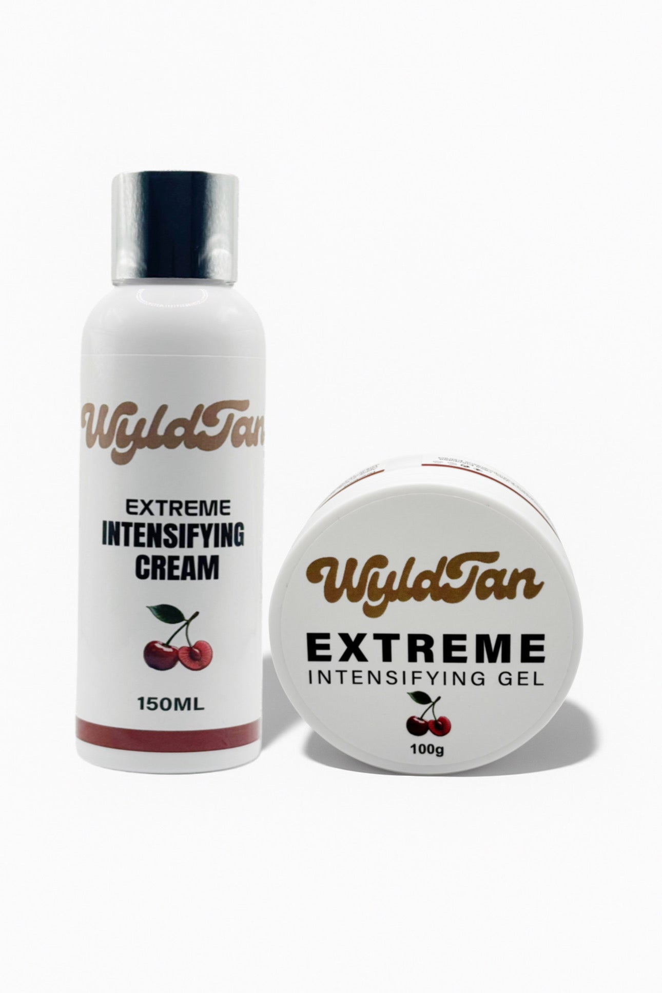 Extreme Intensifying Tanning Gel & Cream Cherry Bundle